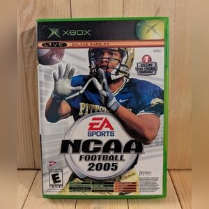NCAA Football 2005 for Xbox - Green Case